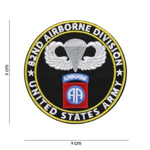 Embleem stof 82nd Airborne Division #3079