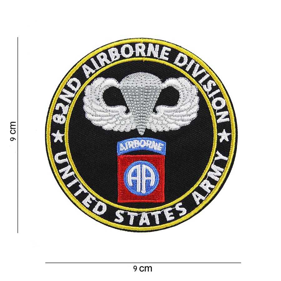 Embleem stof 82nd Airborne Division #3079 Embleem stof 82nd Airborne Division #3079