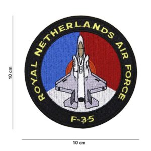 Embleem stof Royal Netherlands Air Force F-35 #5056