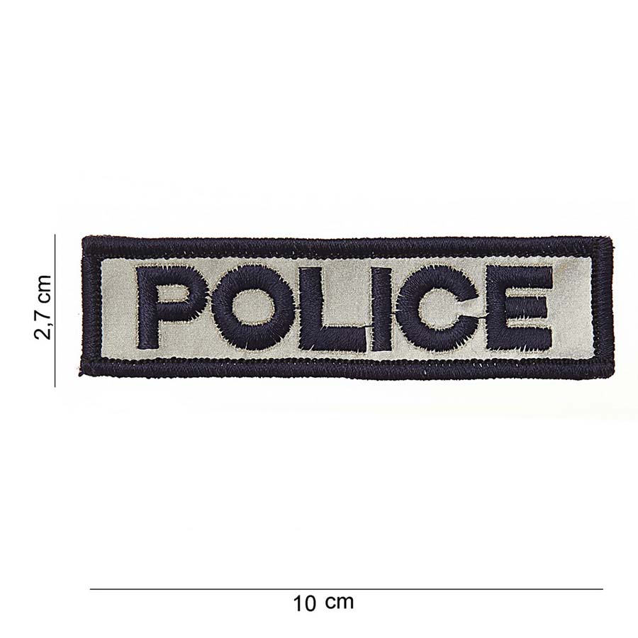 Embleem stof police klein #2018