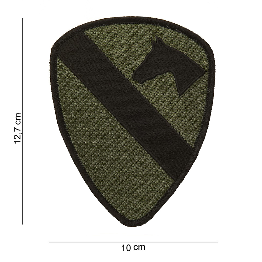 Embleem stof cavalry patch subdued #3061 Embleem stof cavalry patch subdued #3061