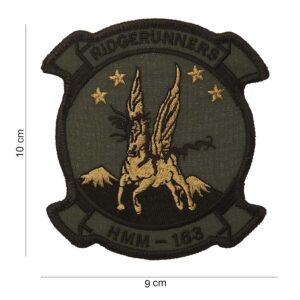 Embleem stof HMM-163 #3071