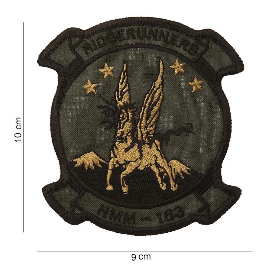 Embleem stof HMM-163 #3071