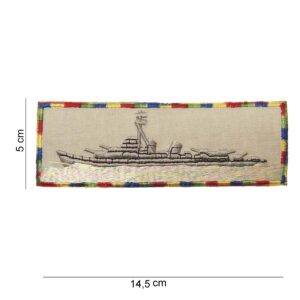 Embleem stof slagschip #4092