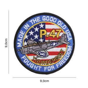 Embleem stof P-47 Thunderbolt #8102