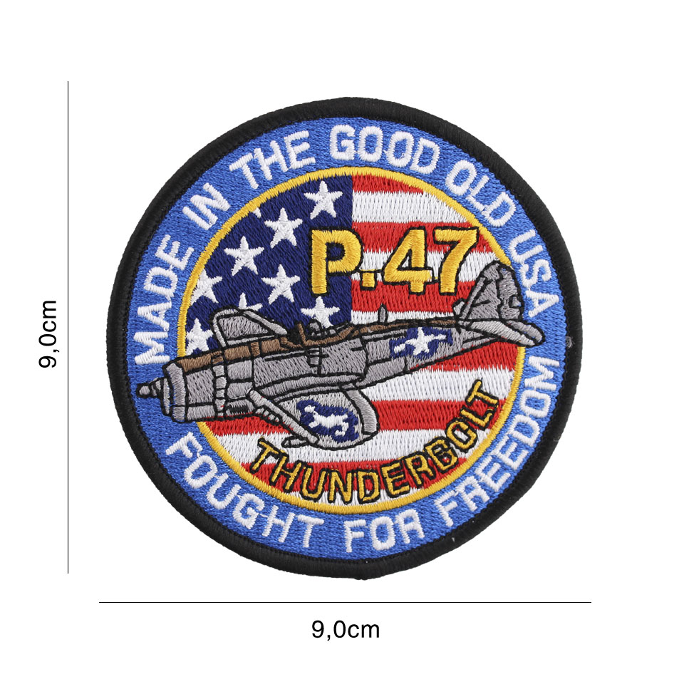 Embleem stof P-47 Thunderbolt #8102