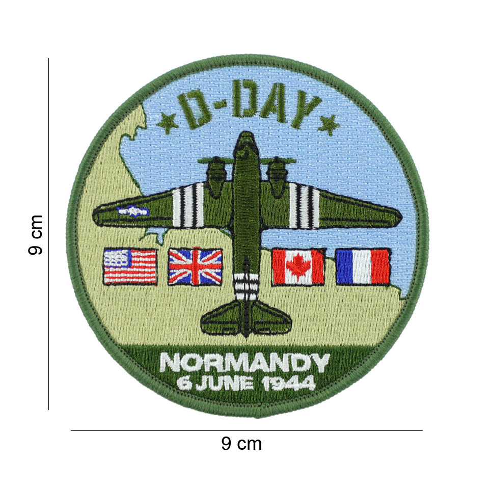 Embleem stof D-Day C-47 #19078