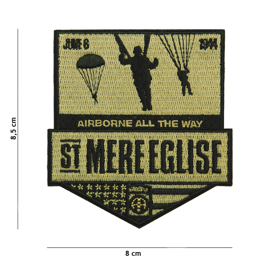 Embleem stof St Mere Eglise #20003