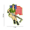 Embleem stof Pinup girl BAR #20009
