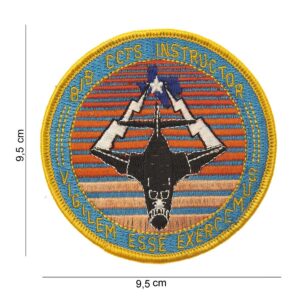 Embleem stof bib ccts intruc. #4082
