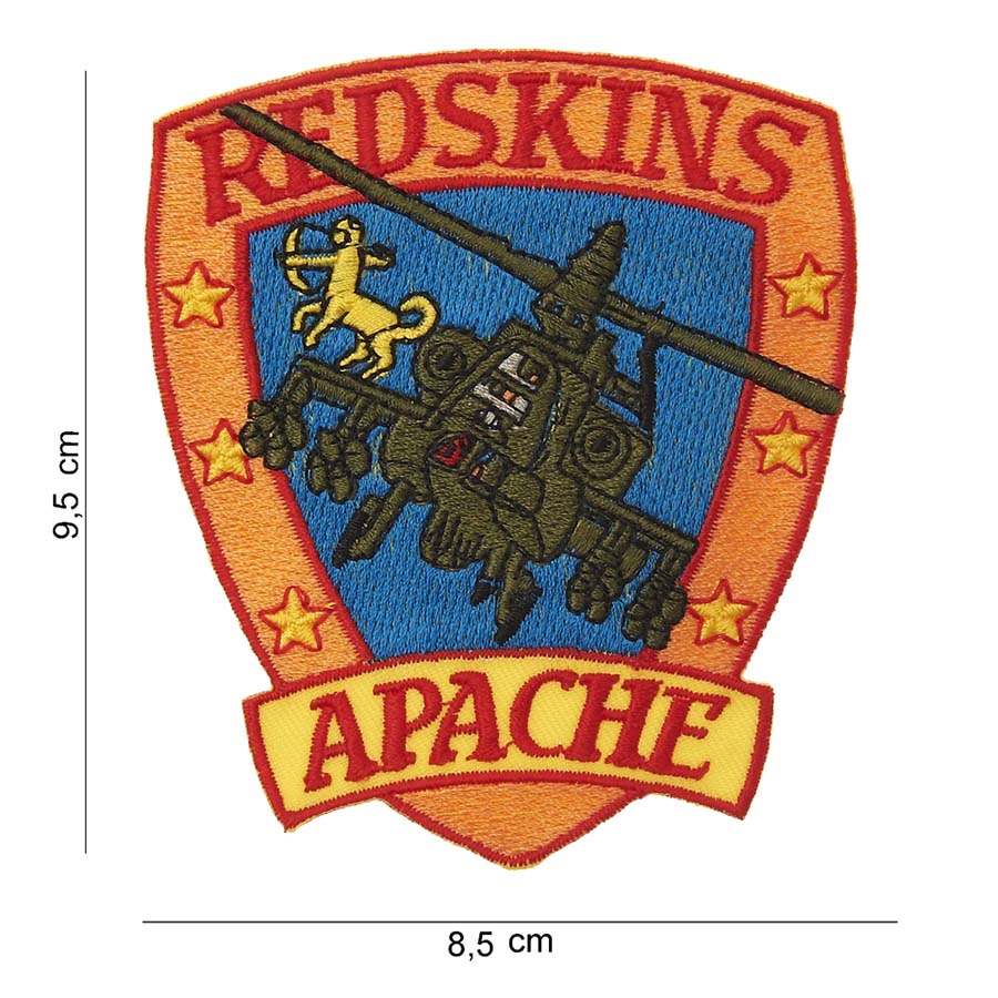 Embleem stof redskins Apache #4085