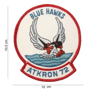 Embleem stof Atkron 72 #4057