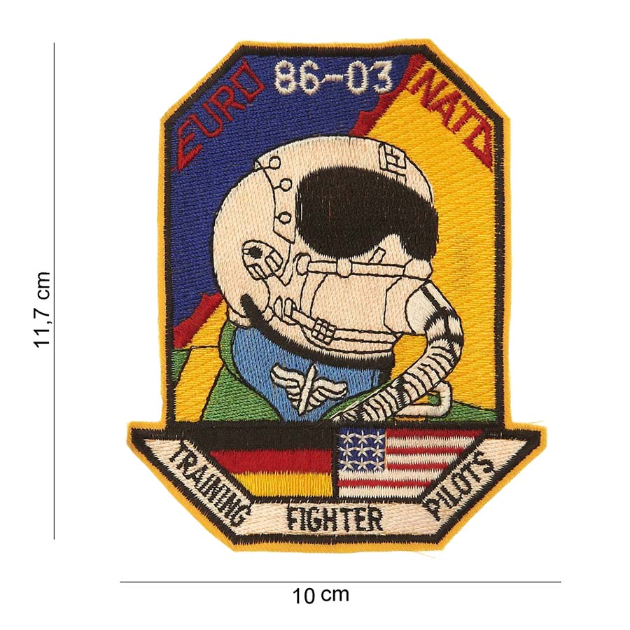 Embleem stof euro 86-03 nato #4020