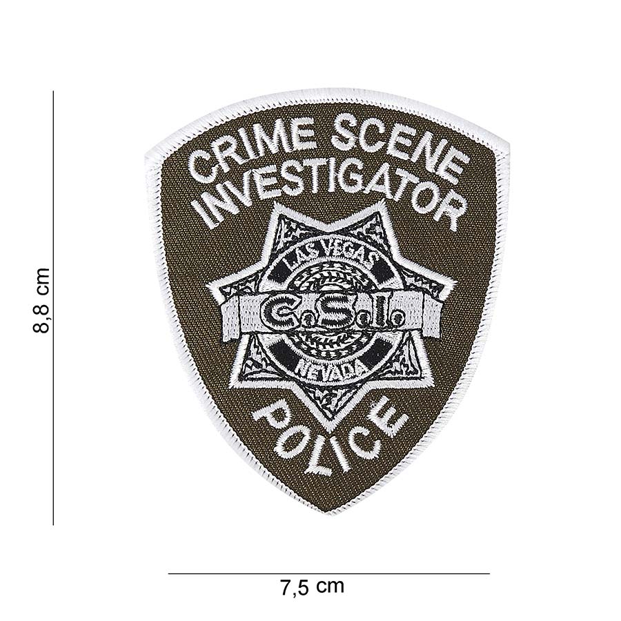Embleem stof CSI #5003