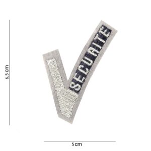 Embleem stof Securite #5012
