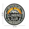 Embleem stof Climbing Club #23003 Embleem stof Climbing Club #23003
