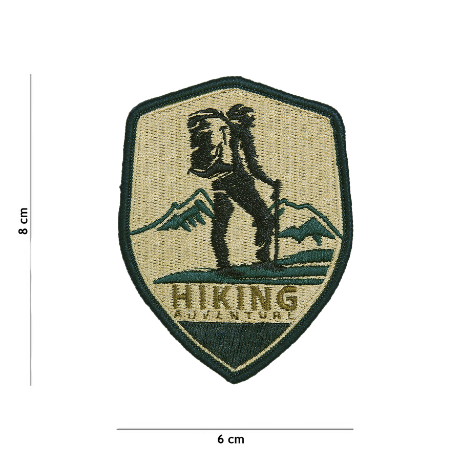 Embleem stof Hiking Adventure #23005 Embleem stof Hiking Adventure #23005