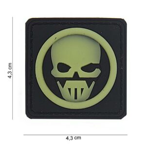 Embleem 3D PVC Ghost #11169