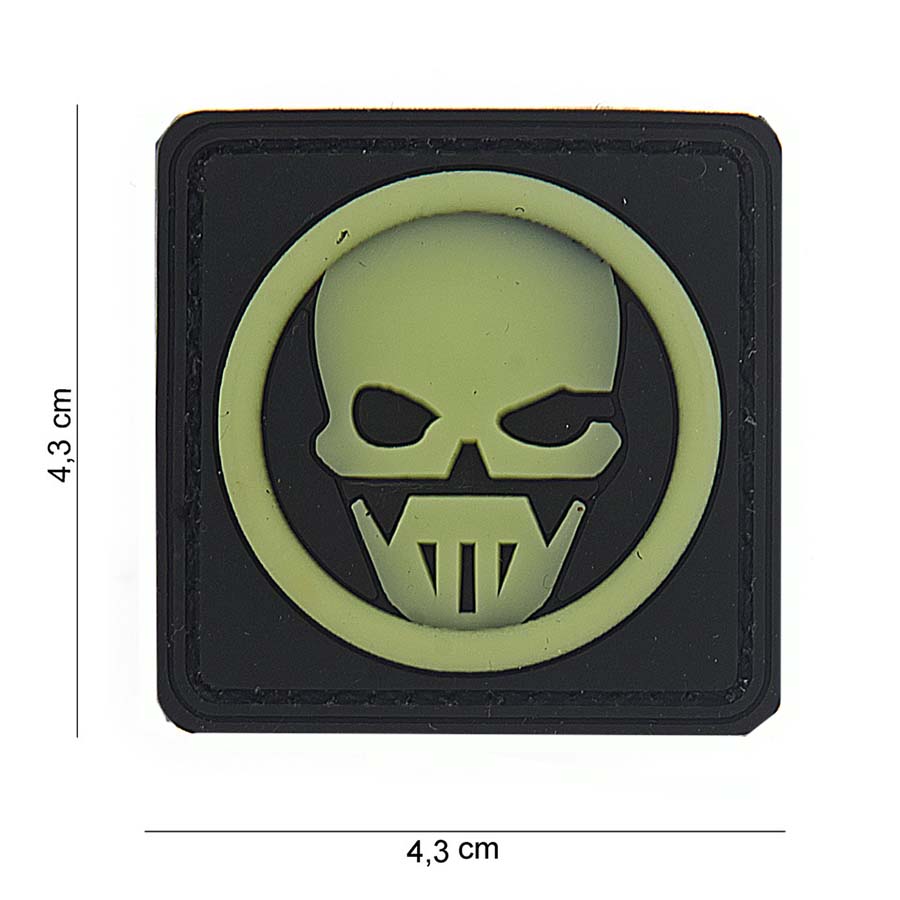 Embleem 3D PVC Ghost #11169