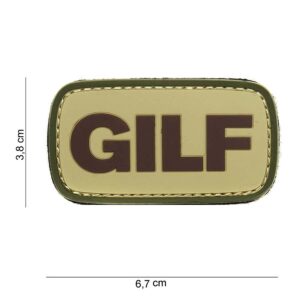 Embleem 3D PVC GILF #14004