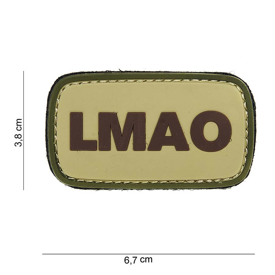 Embleem 3D PVC LMAO #14003