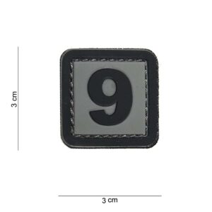 Embleem 3D PVC 9 #15010
