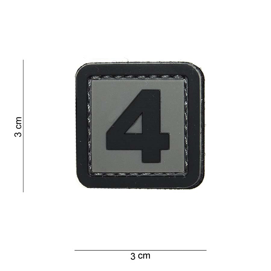 Embleem 3D PVC 4 #15005