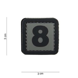 Embleem 3D PVC 8 #15009