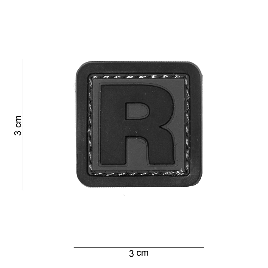 Embleem 3D PVC R #15028