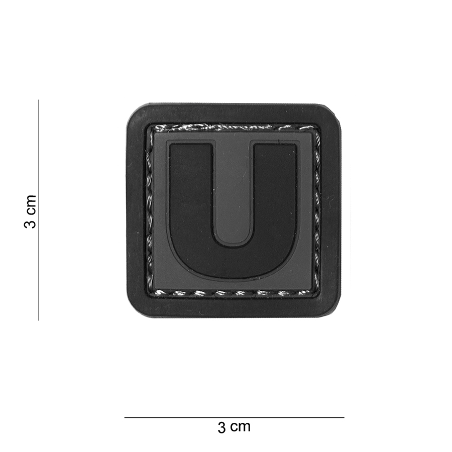 Embleem 3D PVC U #15031