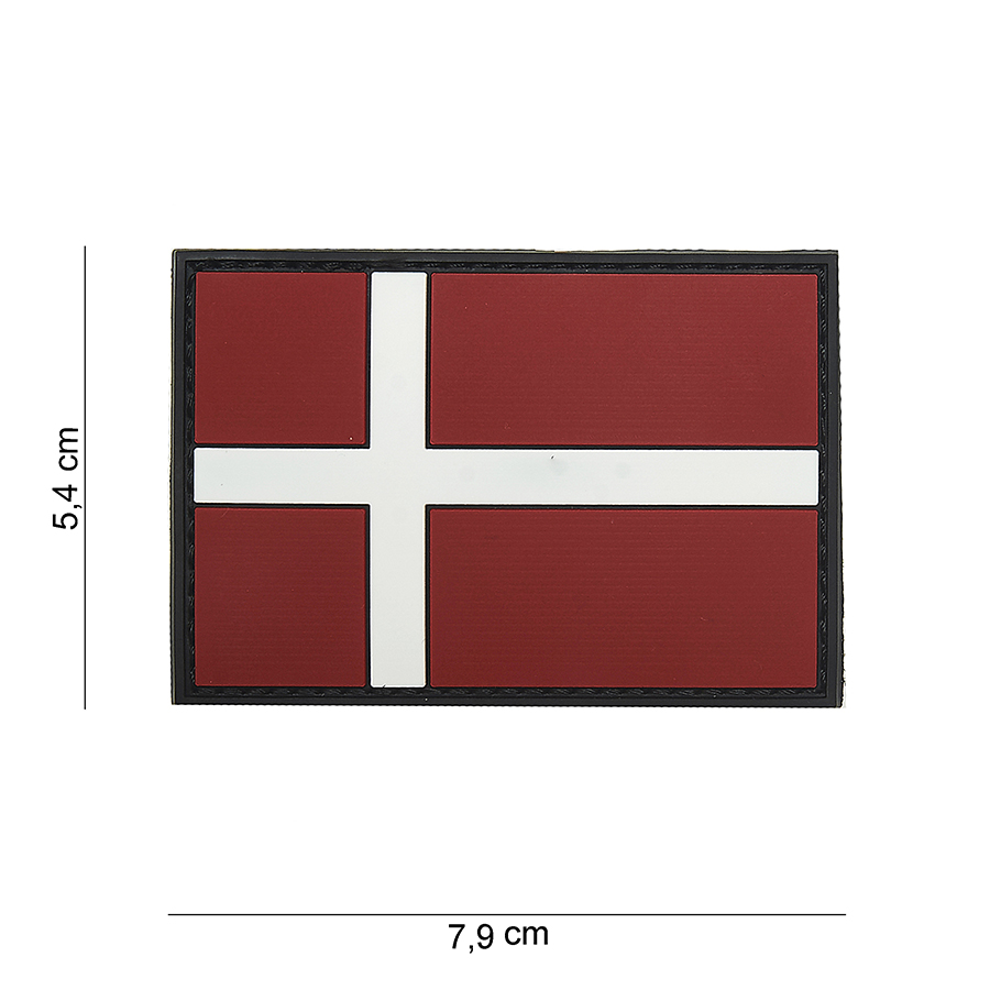 Embleem 3D PVC Denemarken #15066