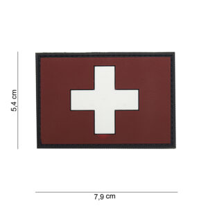 Embleem 3D PVC Zwitserland #15060