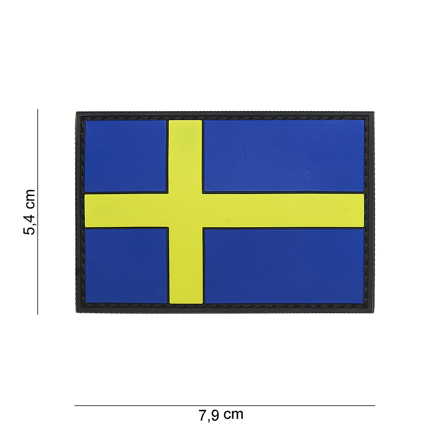 Embleem 3D PVC Zweden #15063