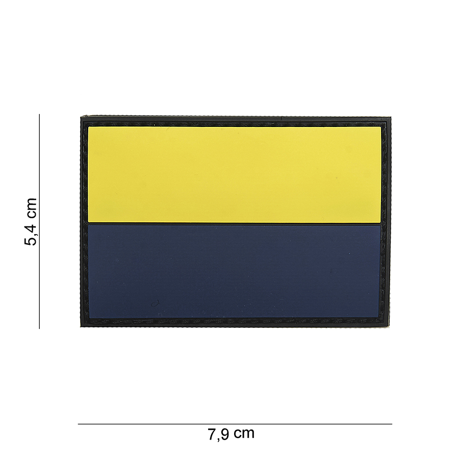 Embleem 3D PVC Oekraine #15050