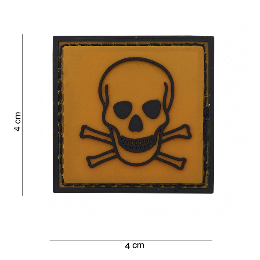 Embleem 3D PVC Toxic #13055