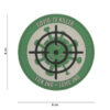 Embleem 3D PVC Covid-19 killer one shot #6103 Embleem 3D PVC Covid-19 killer one shot #6103