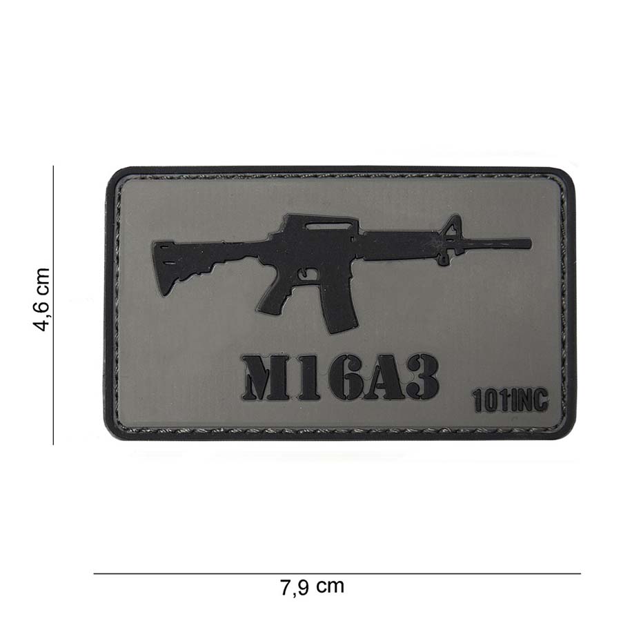 Embleem 3D PVC M16A3 #10037
