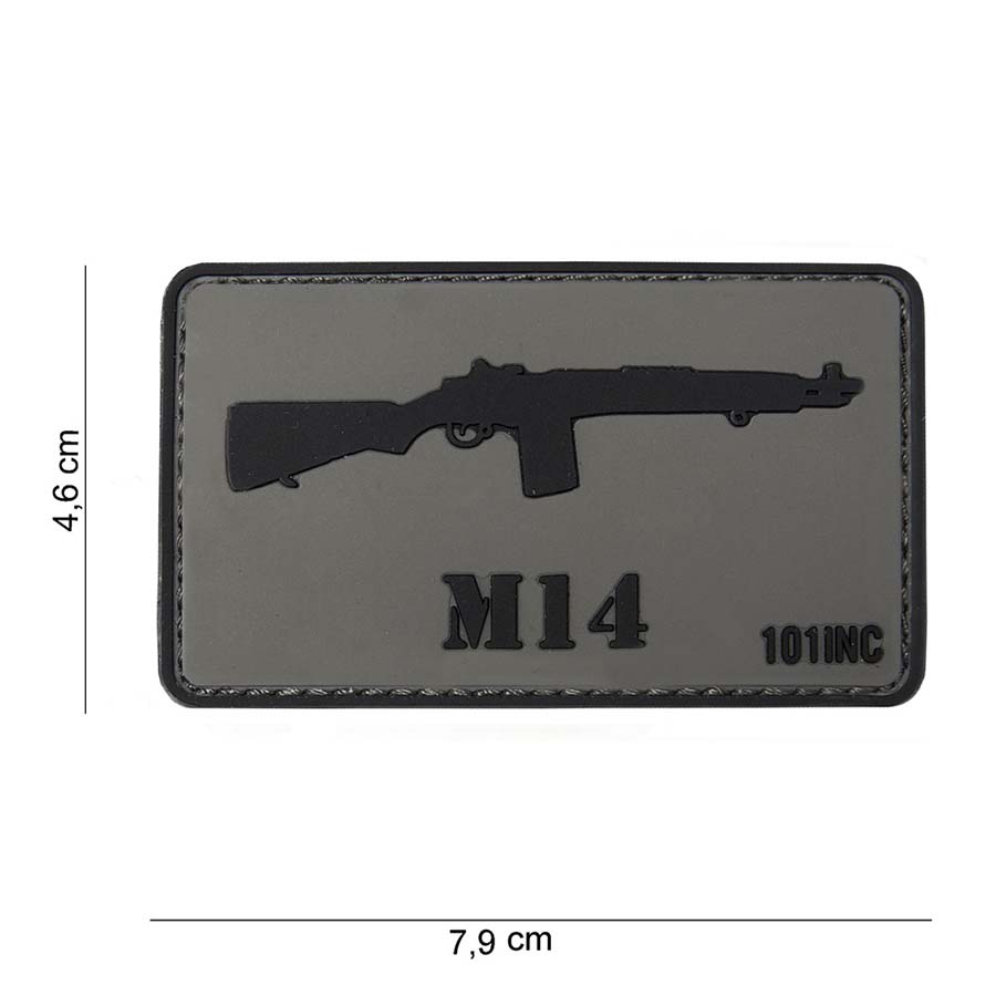 Embleem 3D PVC M14 #10029