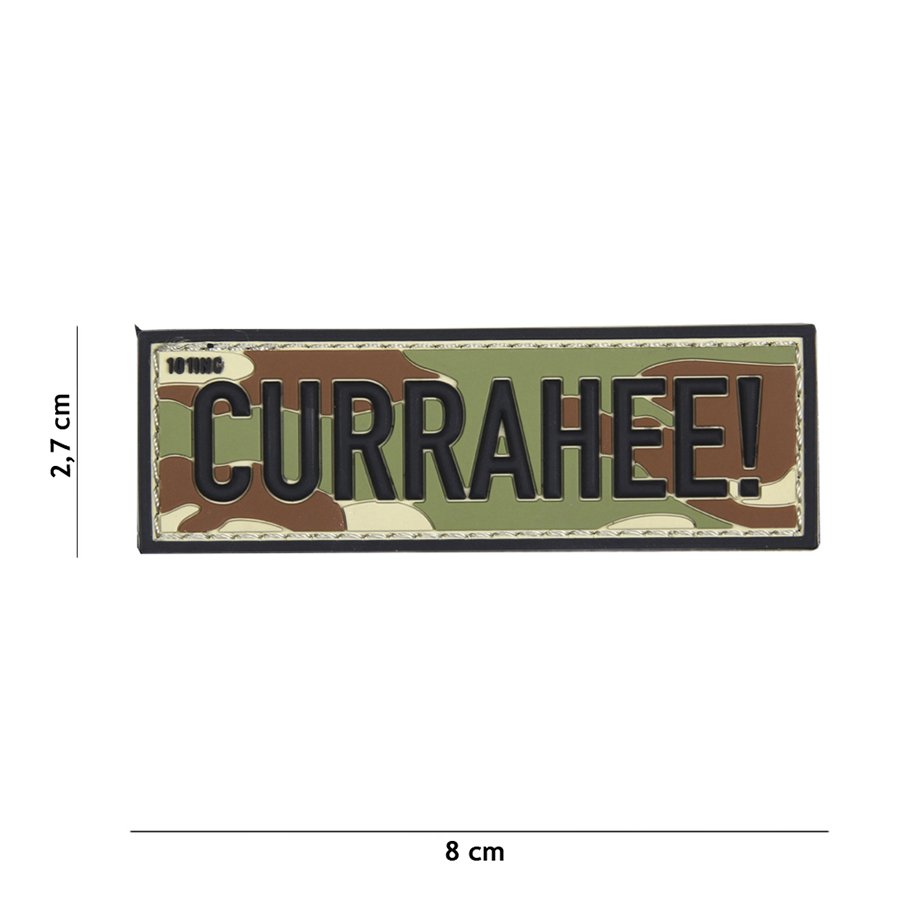 Embleem 3D PVC Currahee! woodland #17042