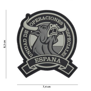 Embleem 3D PVC Espana grijs #1108