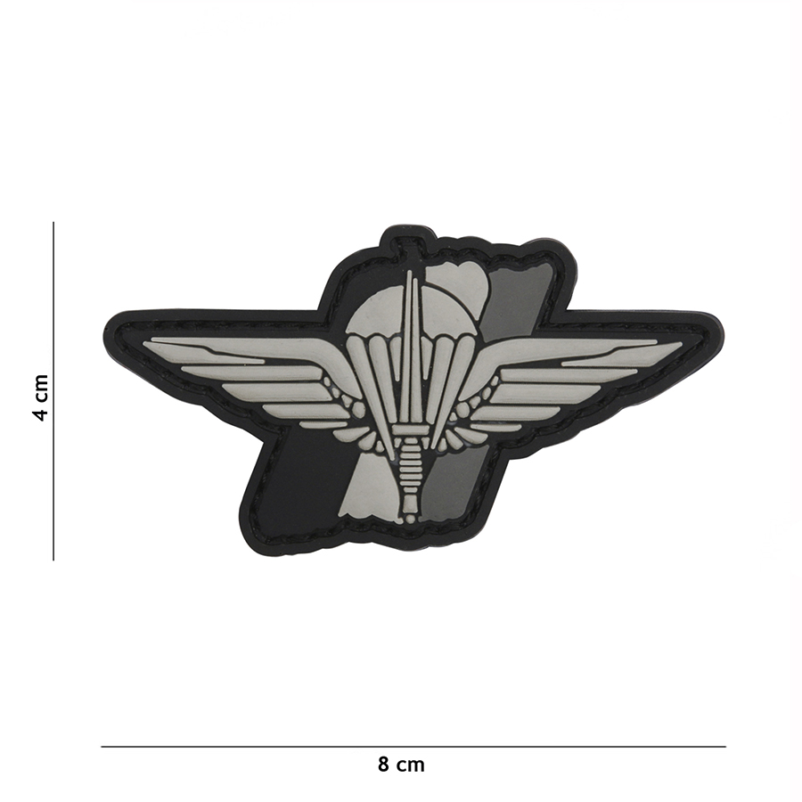 Embleem 3D PVC Para Wing grijs #2065