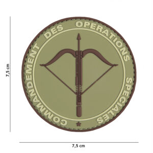 Embleem 3D PVC Commandement #2101