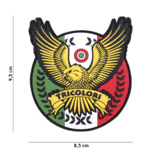 Embleem 3D PVC Tricolori #1088