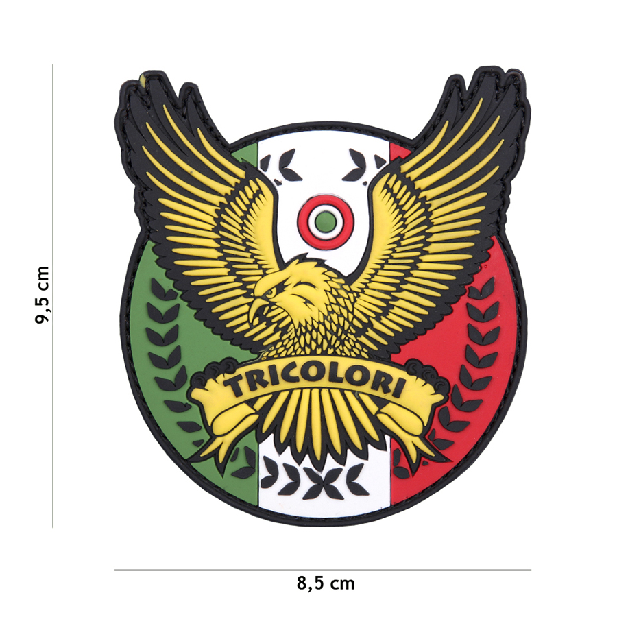 Embleem 3D PVC Tricolori #1088