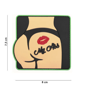 Embleem 3D PVC Kiss My Ass #4103