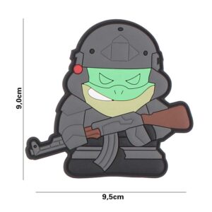Embleem 3D PVC Tactical kikker #5107