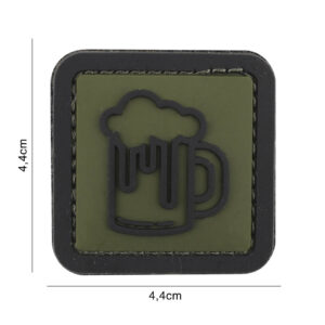 Embleem 3D PVC Bier groen #7100