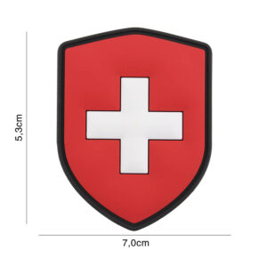 Embleem 3D PVC Zwitserland schild #2051