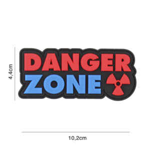 Embleem 3D PVC Danger Zone Mario #2110