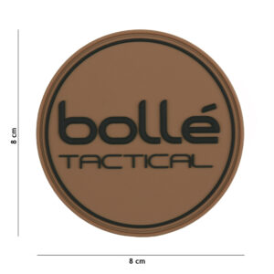 Embleem 3D PVC Bollé tactical bruin #8131